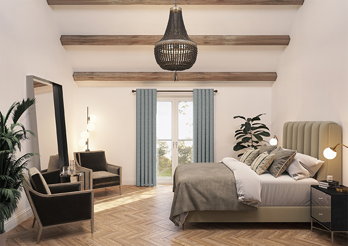 Atina (Blackout), Mottled Black - Made to Measure Curtains - Image 15